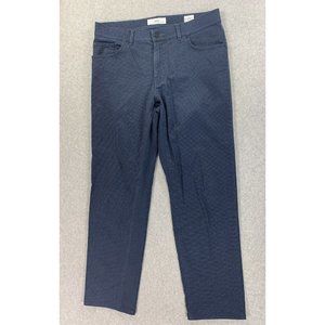 Brax Cooper Fancy Regular Fit 5 Pocket‎ Pants (Men's 34x30) Blue